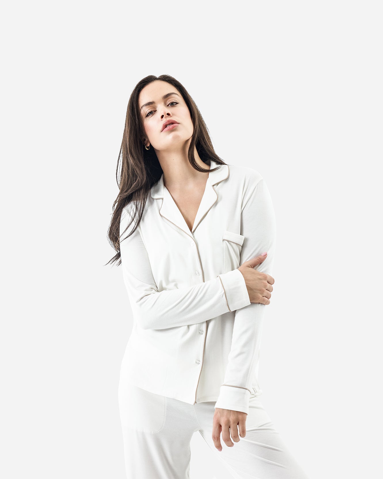 Sunday Citizen Naked Modal Long PJ Set (more colors)