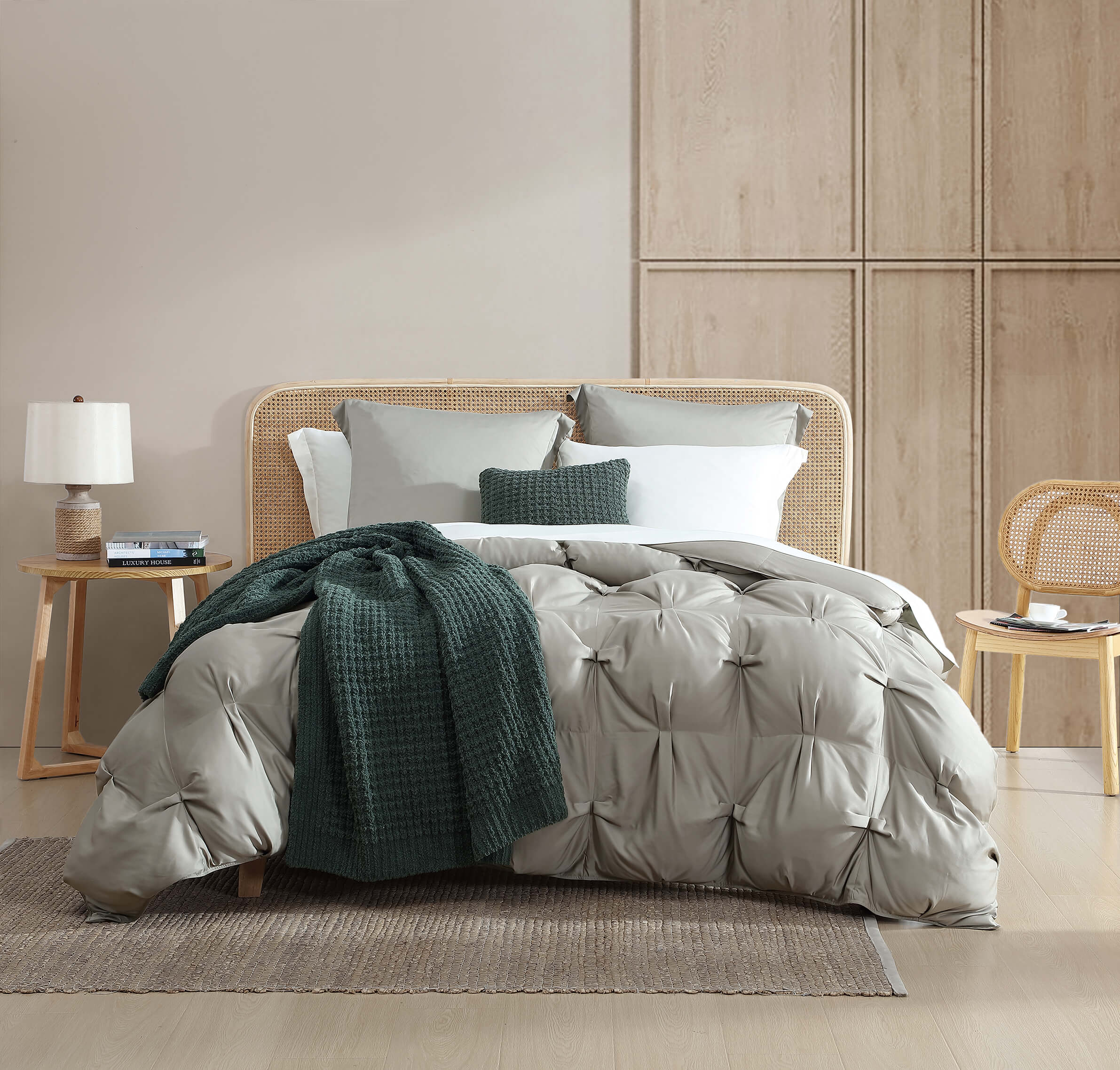 Sunday Citizen Natural Premium Bamboo Sham Set (more Colors)
