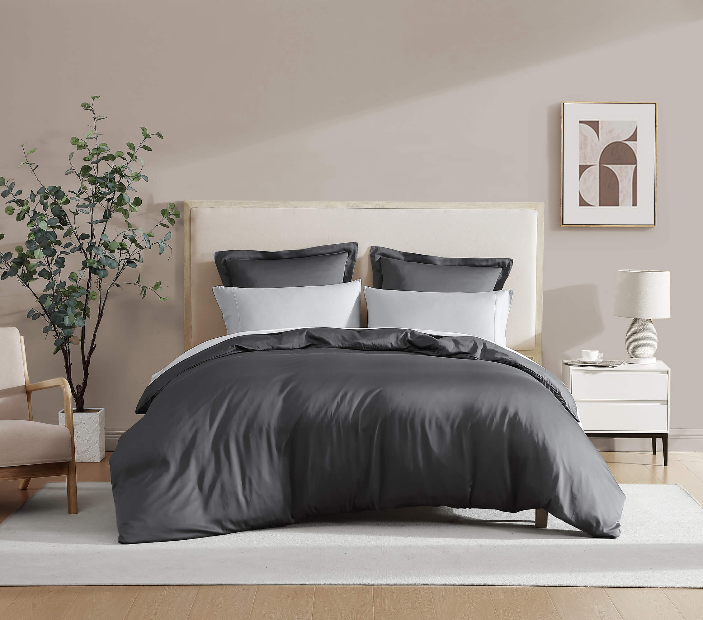 Sunday Citizen Natural Premium Bamboo Pillowcase Set (more Colors)