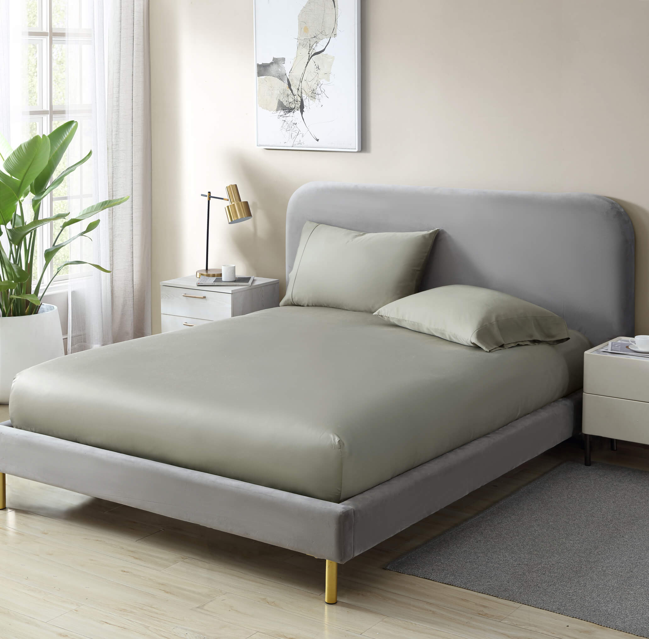 Sunday Citizen Natural Premium Bamboo Sheet Set (more colors)