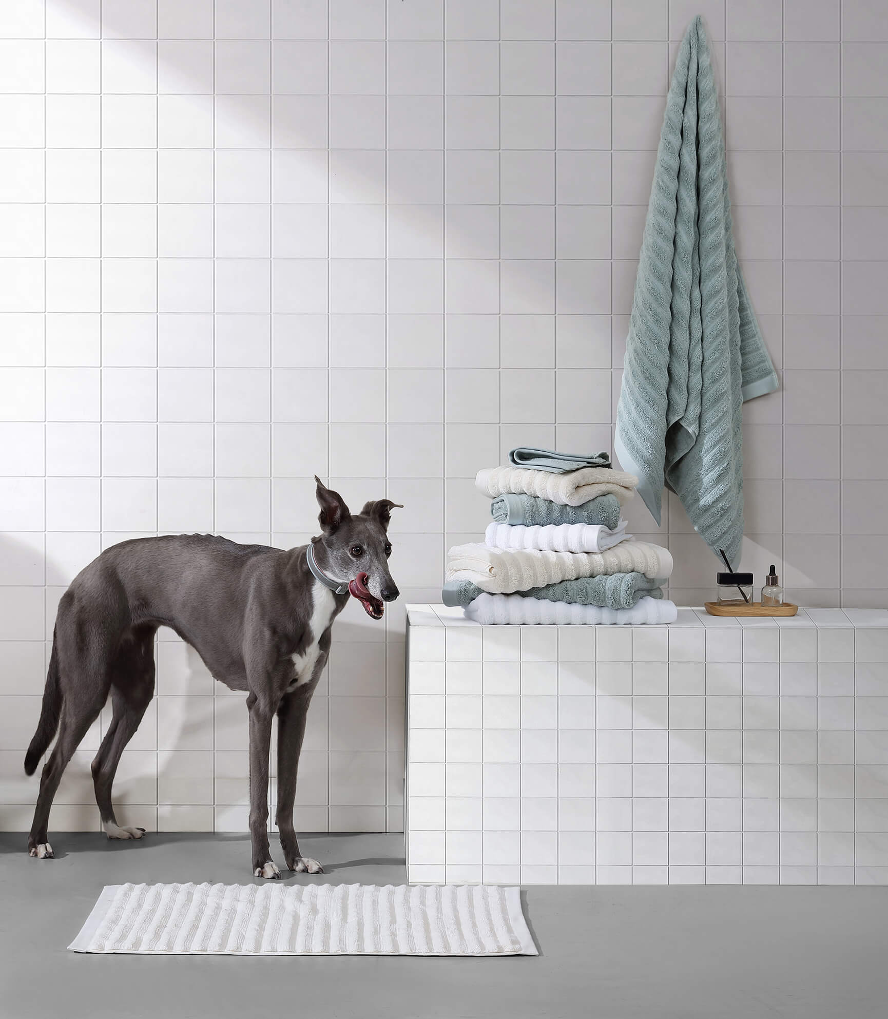 Sunday Citizen Turkish Cotton Rib Bath Mat (more Colors)