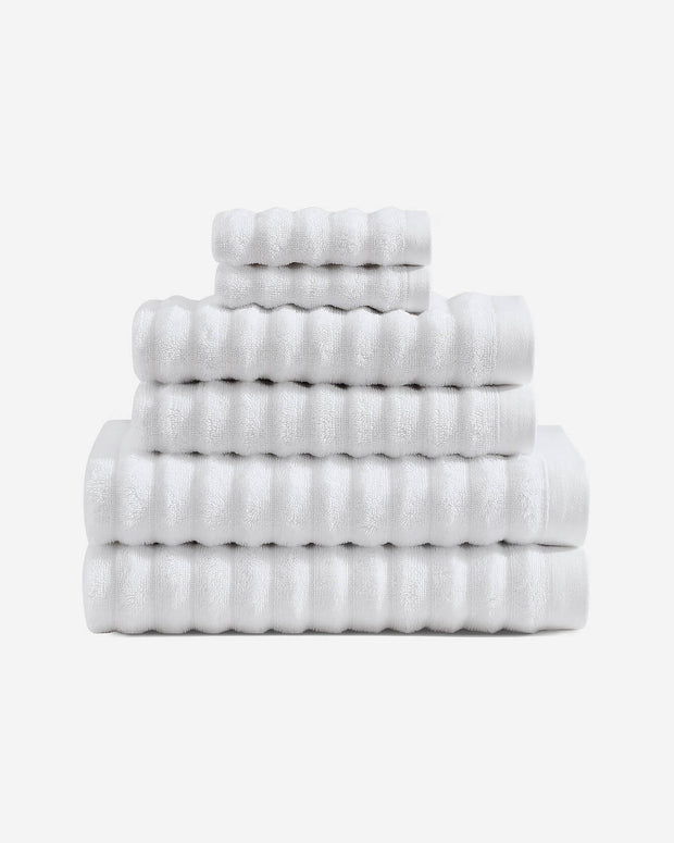Sunday Citizen Turkish Cotton Rib Towel Set (more Colors)