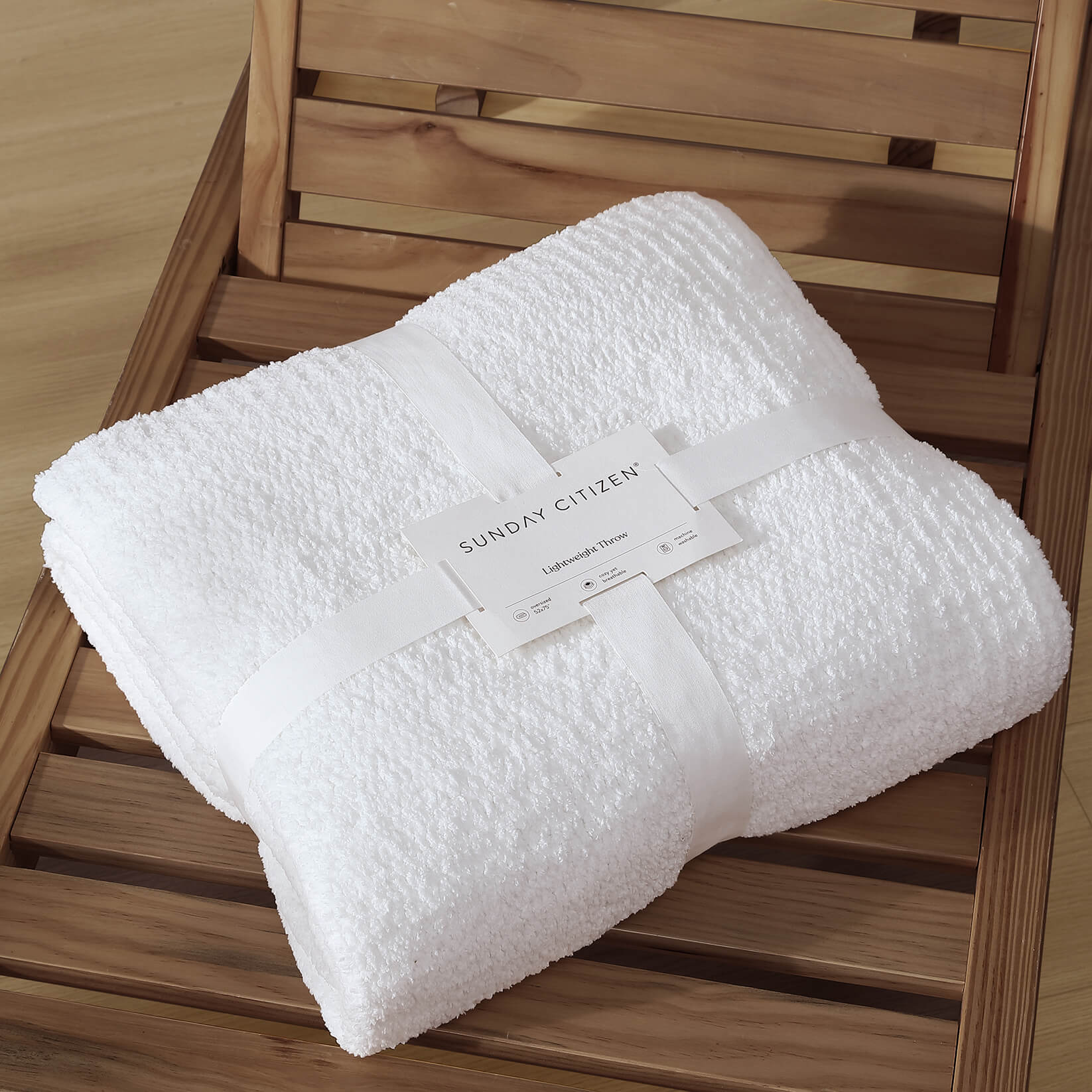 Sunday Citizen Snug Throw Blanket (more Colors)