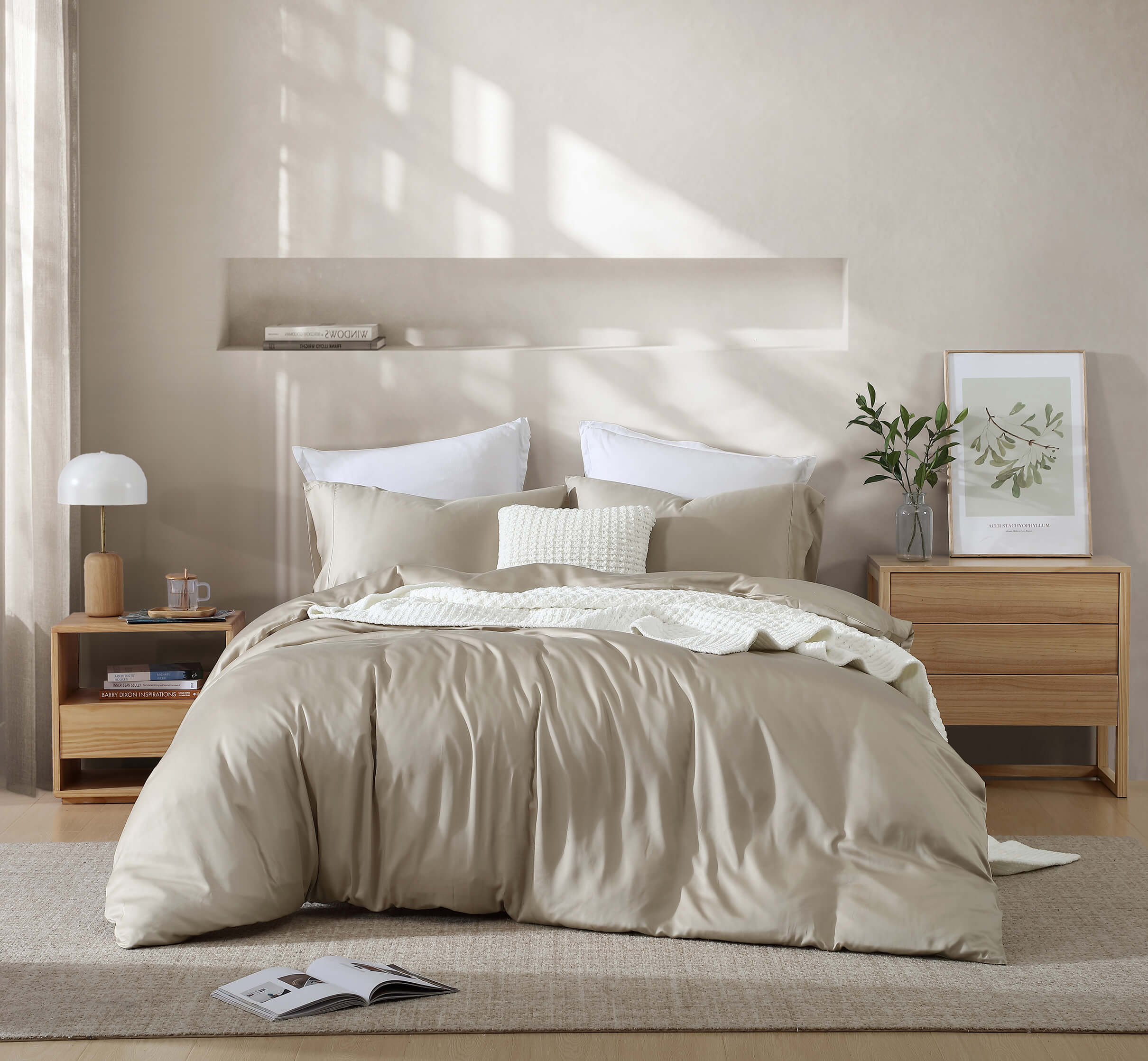 Sunday Citizen Silky Lyocell Duvet Cover (more colors)