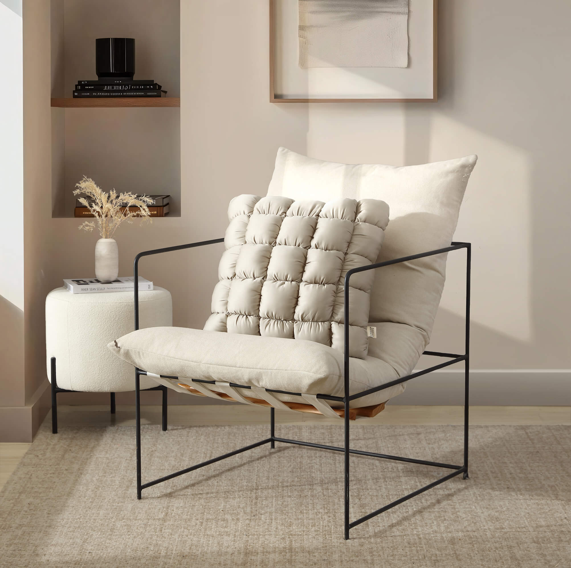 Sunday Citizen Silky Lyocell Puff Throw Pillow (more Colors)