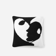 Sunday Citizen Faces II Throw Pillow (more Colors)