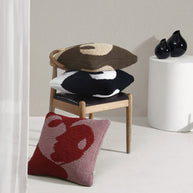 Sunday Citizen Faces II Throw Pillow (more Colors)