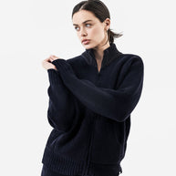 Sunday Citizen Snug Lite Mock Neck Zip-Up