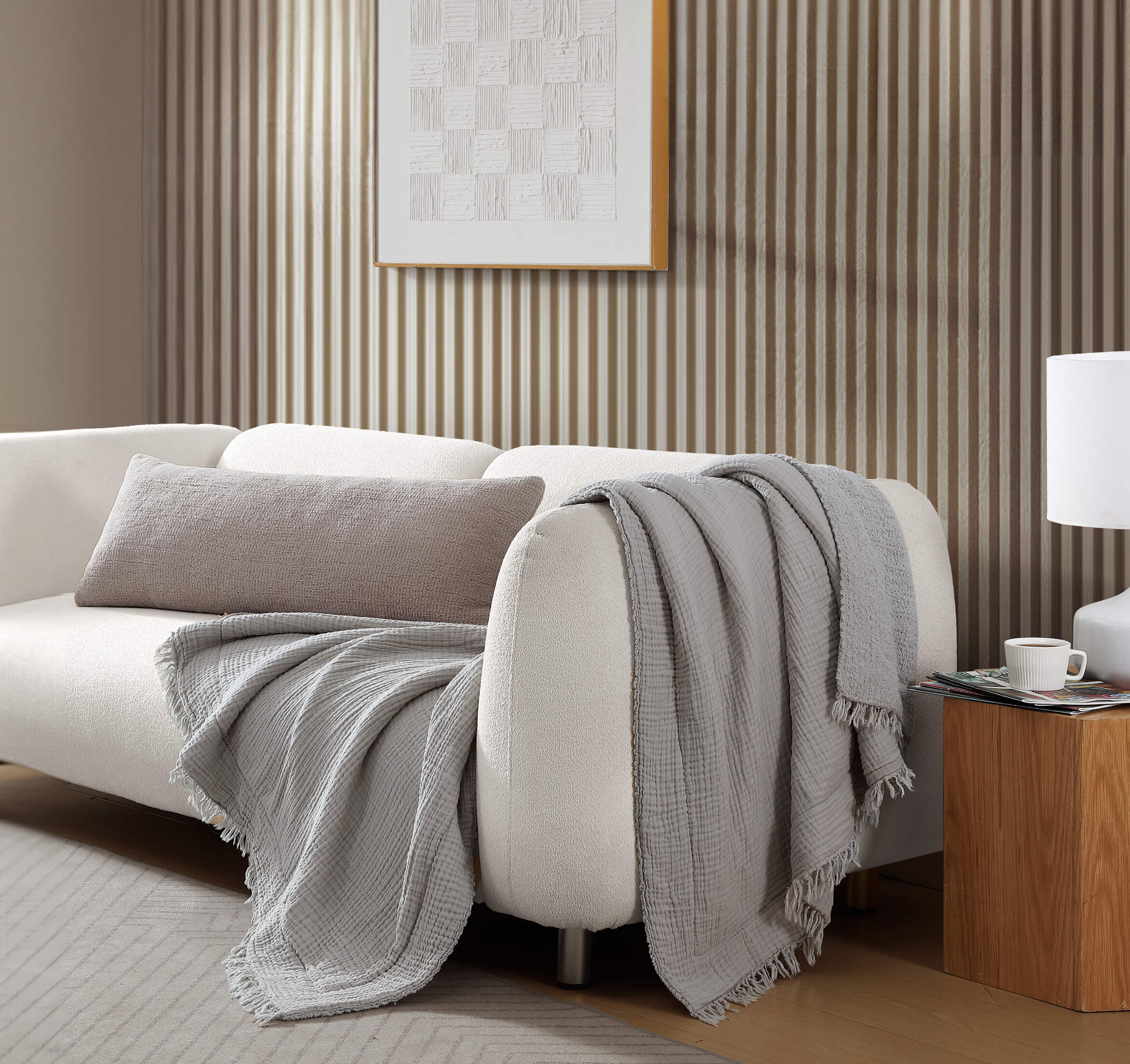 Sunday Citizen Snug Muslin Throw Blanket (more Colors)