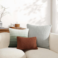 Sunday Citizen Snug Striped Euro Pillow (more Colors)