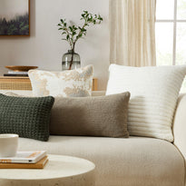 Sunday Citizen Snug Striped Euro Pillow (more Colors)