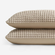 Sunday Citizen Snug Waffle + Bamboo Sham Set (more Colors)