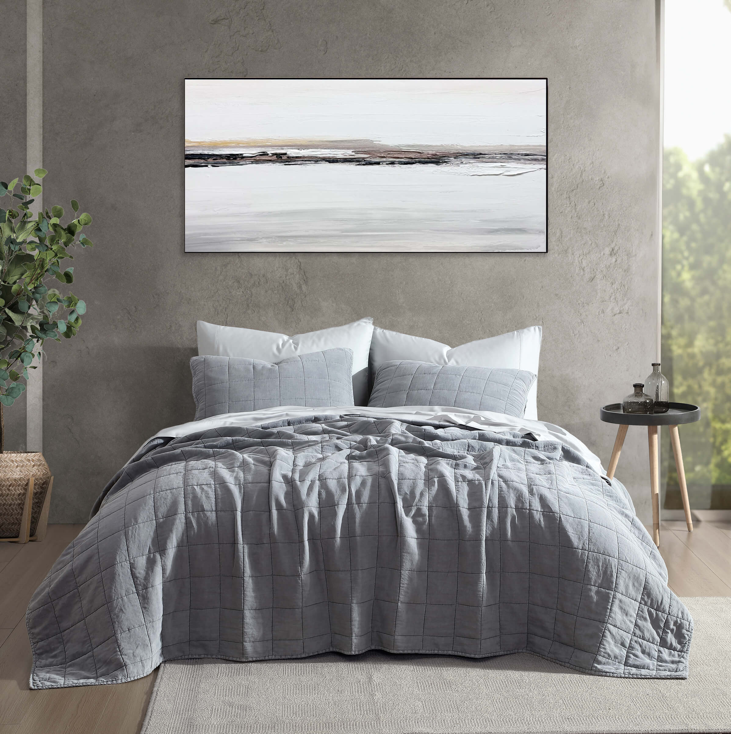 Sunday Citizen Stonewashed Lyocell Quilt (more Colors)