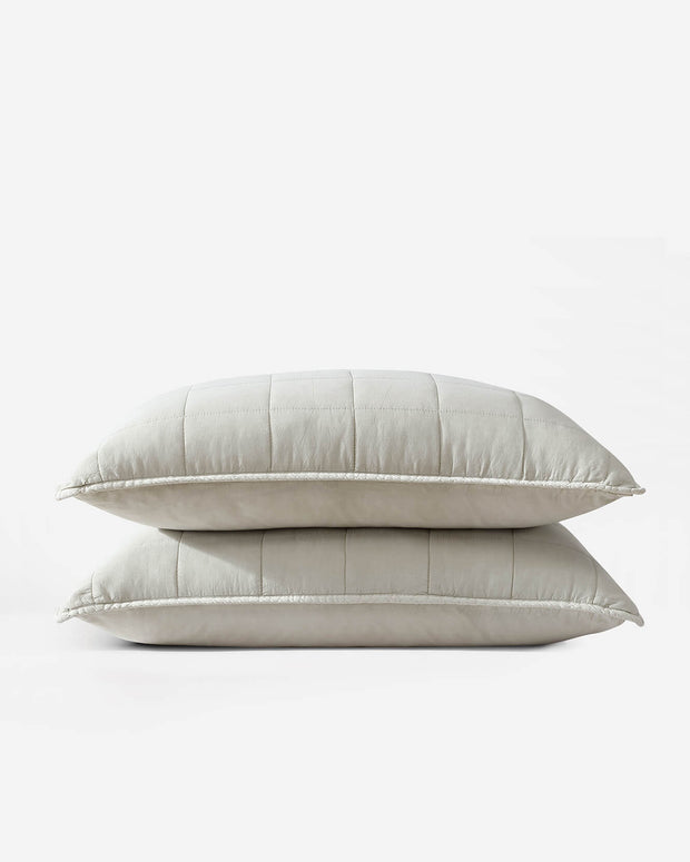 Sunday Citizen Stonewashed Lyocell Sham Set (more colors)