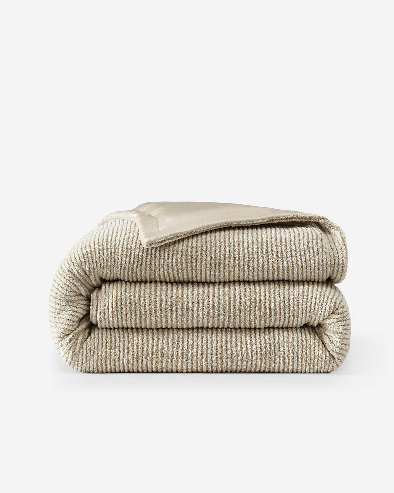 Sunday Citizen Two-Tone Snug Ribbed Bamboo Duvet Cover (more Colors)