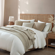 Sunday Citizen Two-Tone Ribbed Bed Blanket (more Colors)