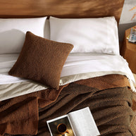 Sunday Citizen Two-Tone Ribbed Bed Blanket (more Colors)
