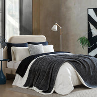 Sunday Citizen Two-Tone Ribbed Bed Blanket (more Colors)