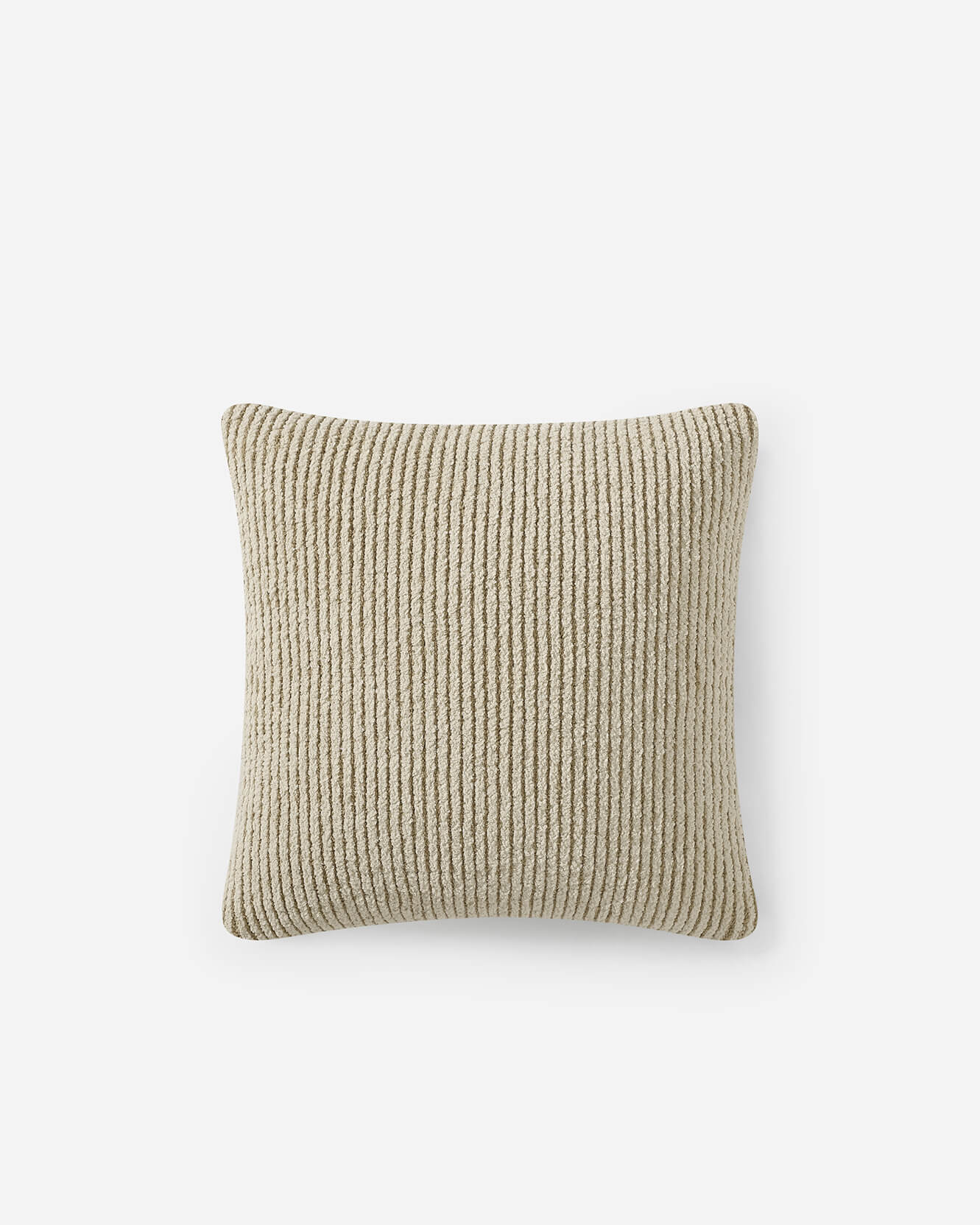 Sunday Citizen Two-Tone Ribbed Throw Pillow (more Colors)