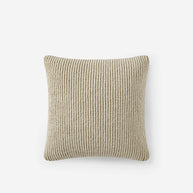 Sunday Citizen Two-Tone Ribbed Throw Pillow (more Colors)