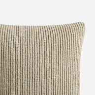 Sunday Citizen Two-Tone Ribbed Throw Pillow (more Colors)