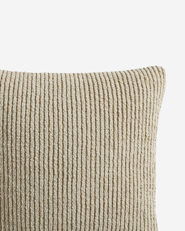 Sunday Citizen Two-Tone Ribbed Throw Pillow (more Colors)