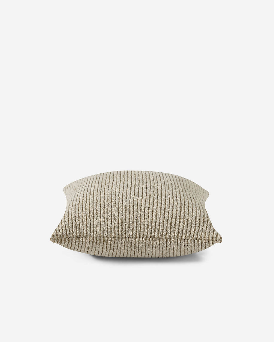 Sunday Citizen Two-Tone Ribbed Throw Pillow (more Colors)