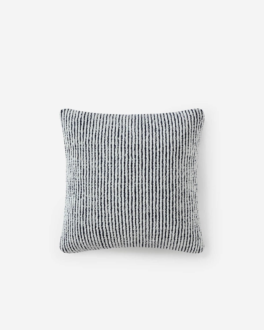 Sunday Citizen Two-Tone Ribbed Throw Pillow (more Colors)