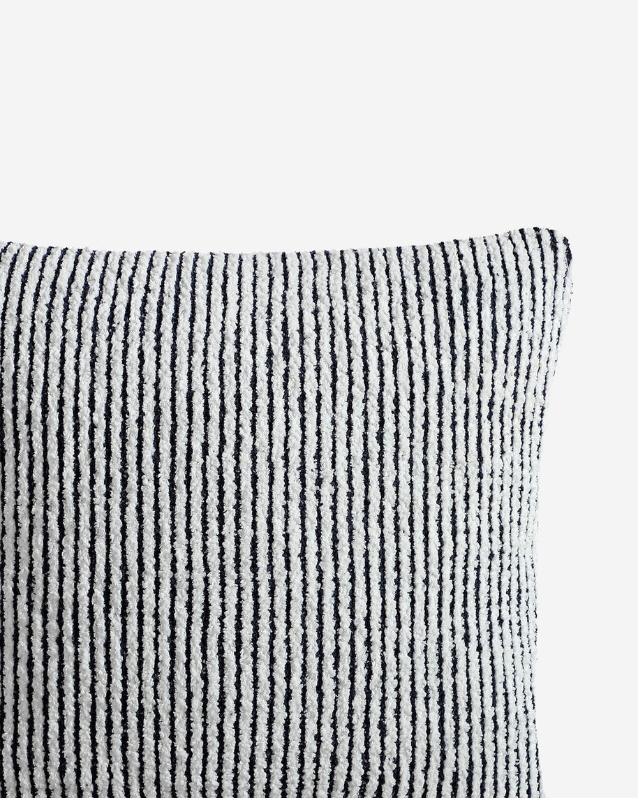 Sunday Citizen Two-Tone Ribbed Throw Pillow (more Colors)