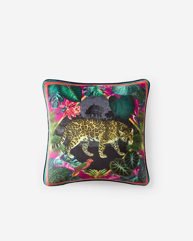 Sunday Citizen Vintage Leopard Throw Pillow