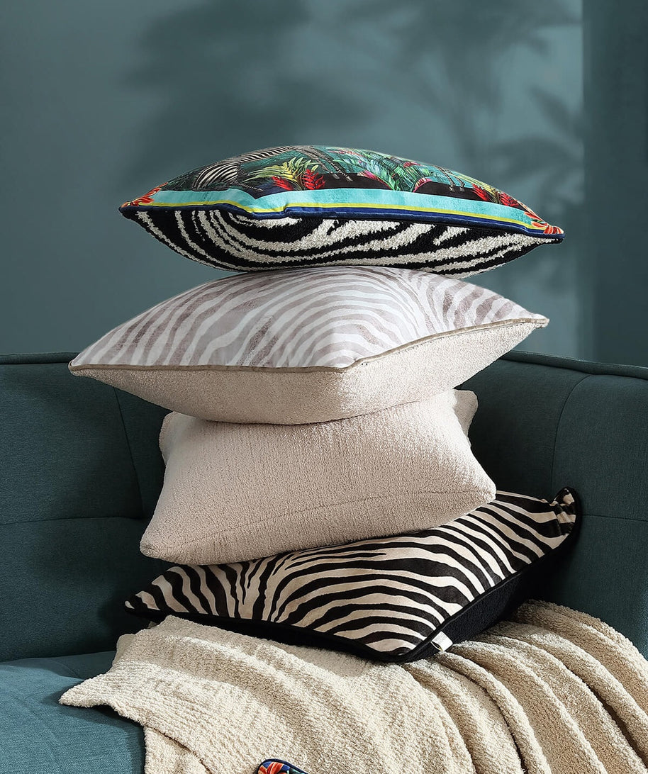 Sunday Citizen Vintage Zebra Small Lumbar Pillow