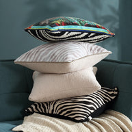 Sunday Citizen Vintage Zebra Small Lumbar Pillow