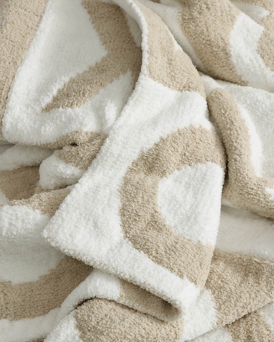 Sunday Citizen XO Checkerboard Throw Blanket