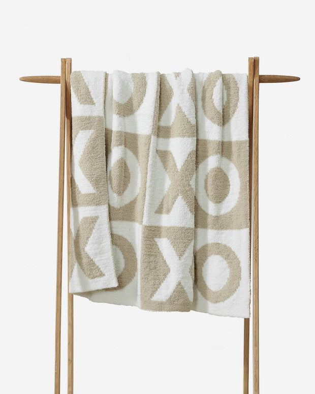 Sunday Citizen XO Checkerboard Throw Blanket
