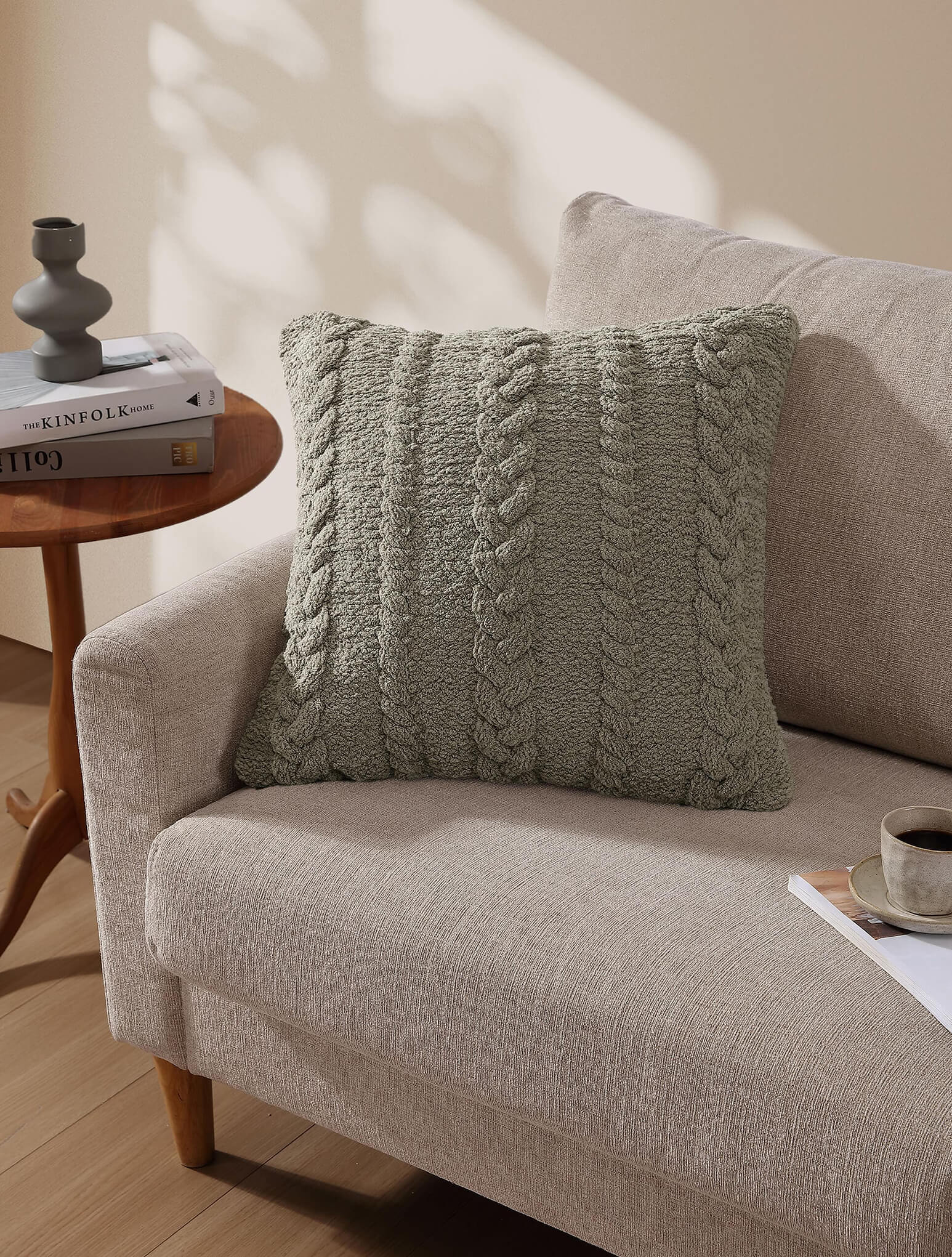 Sunday Citizen Braided Throw Pillow (more Colors)