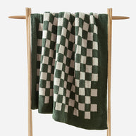 Sunday Citizen Checkerboard Throw Blanket (more Colors)