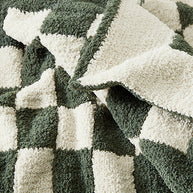 Sunday Citizen Checkerboard Throw Blanket (more Colors)