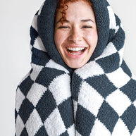 Sunday Citizen Checkerboard Throw Blanket (more Colors)