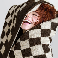 Sunday Citizen Checkerboard Throw Blanket (more Colors)