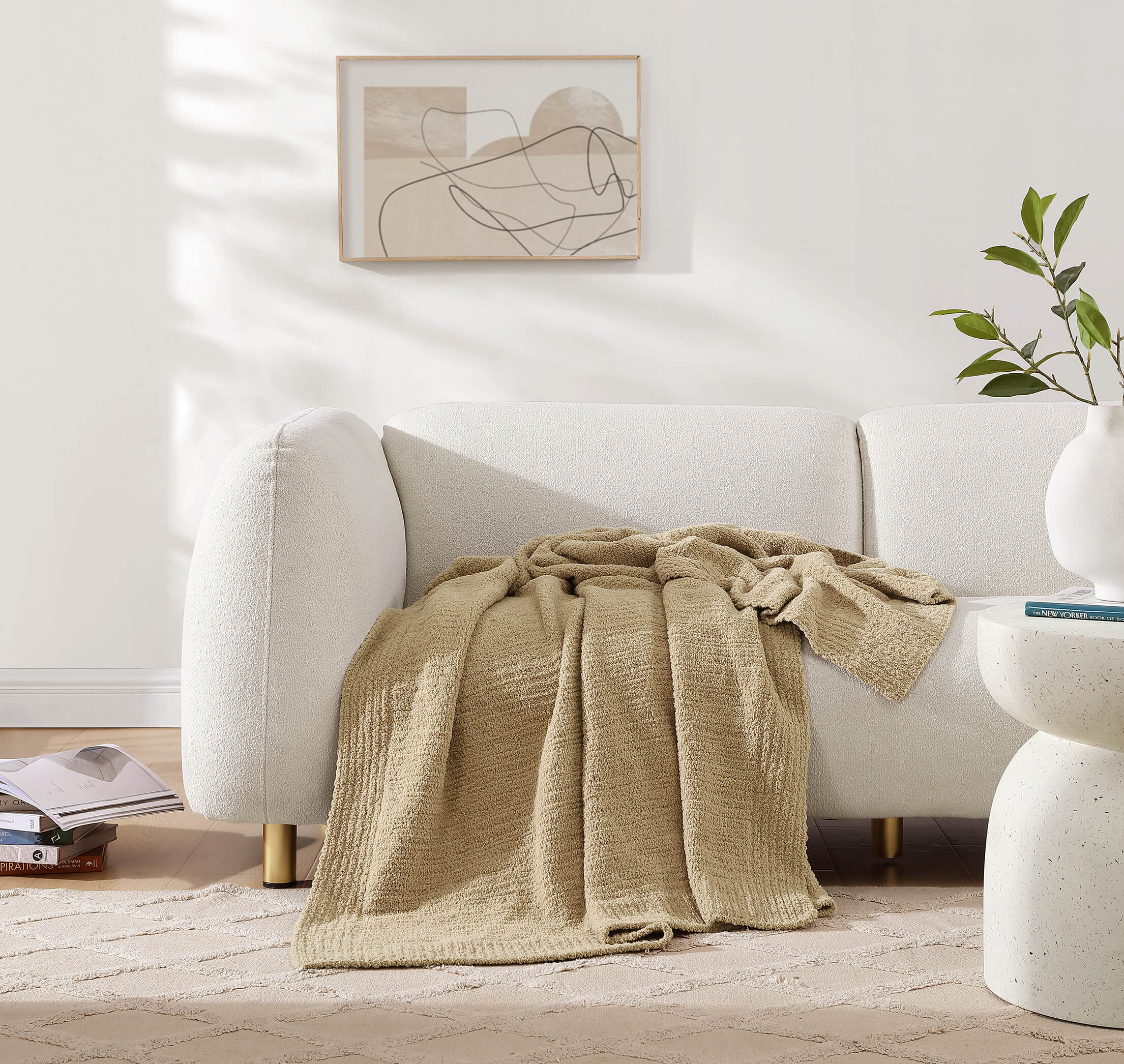 Sunday Citizen Snug Throw Blanket (more Colors)