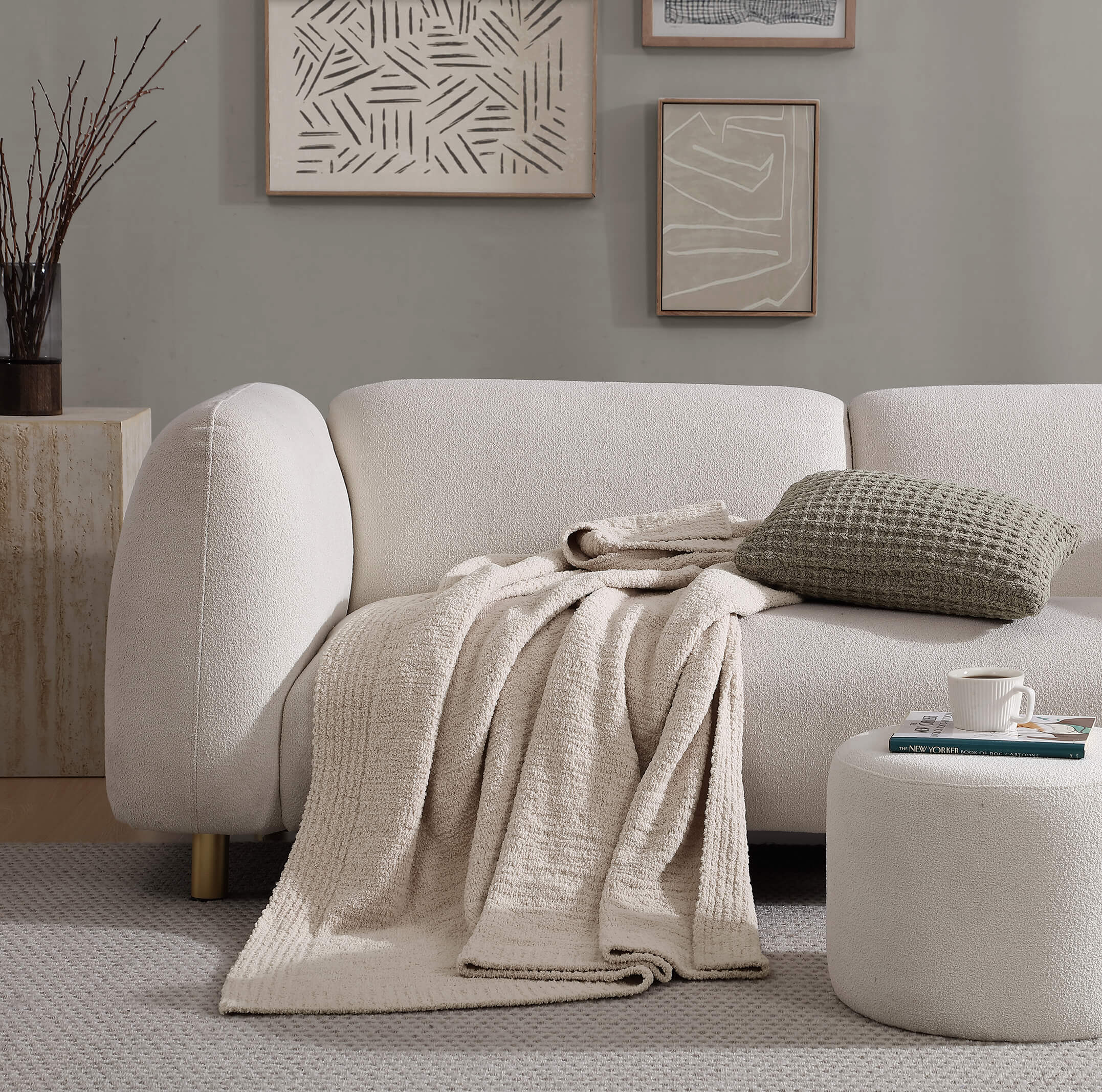 Sunday Citizen Snug Throw Blanket (more Colors)