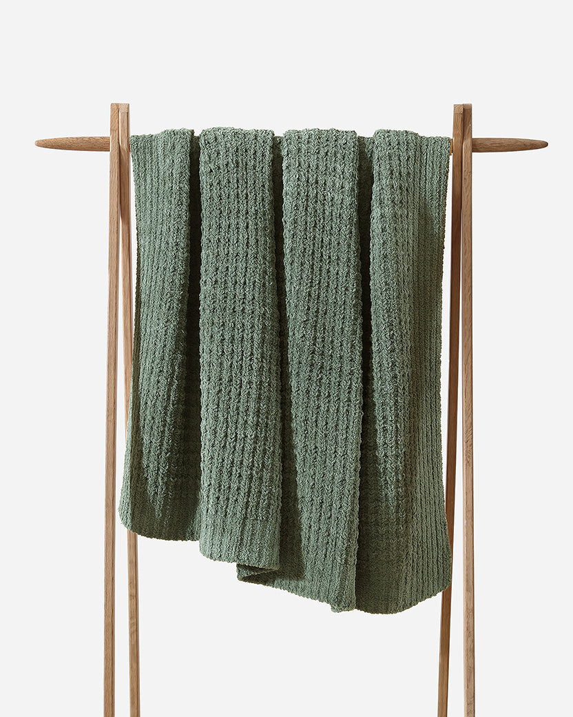 Sunday Citizen Waffle Lightweight Throw Blanket (more Colors)