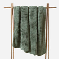 Sunday Citizen Waffle Lightweight Throw Blanket (more Colors)