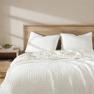 Sunday Citizen Snug Waffle + Bamboo Sham Set (more Colors)