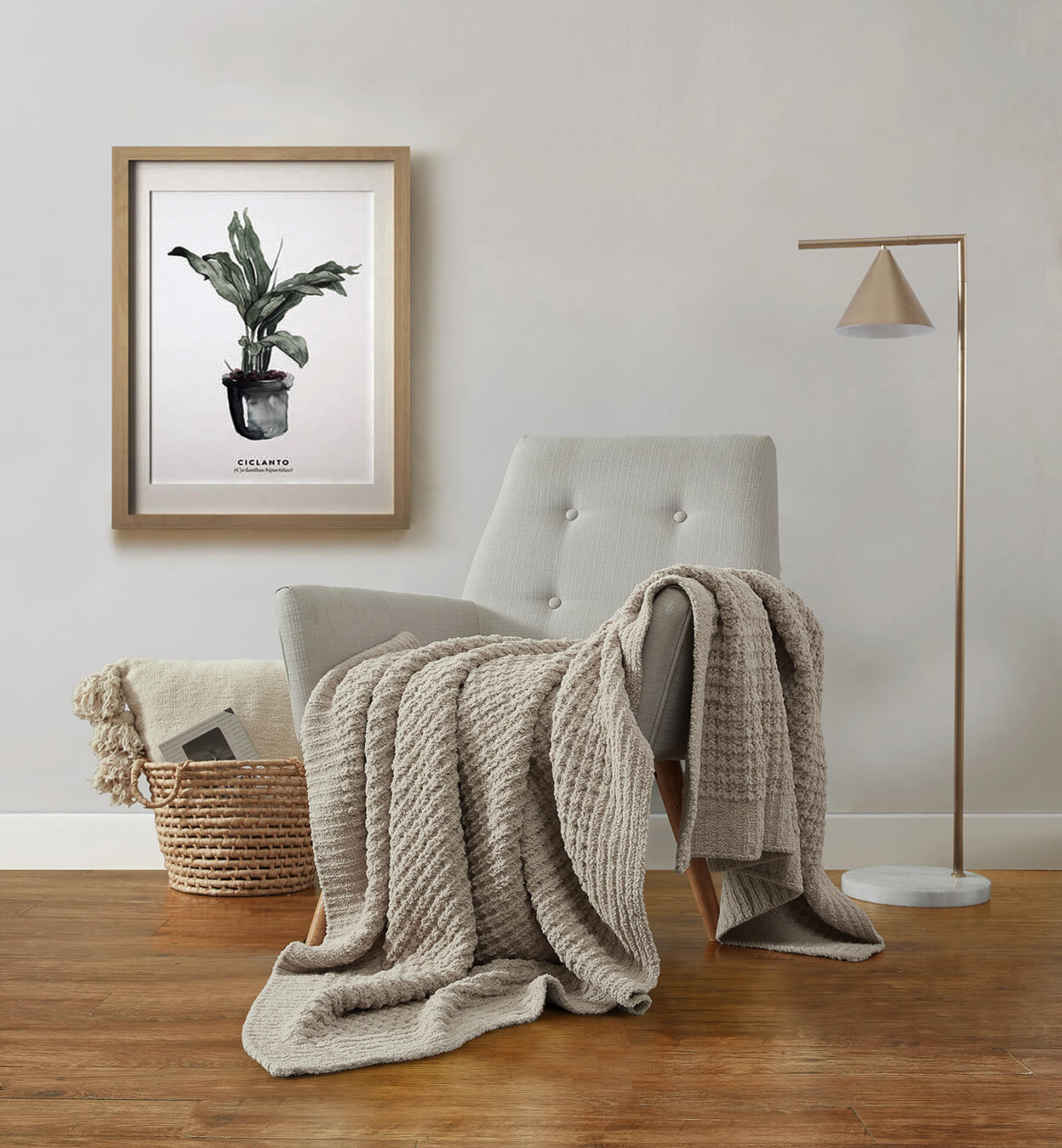Sunday Citizen Waffle Lightweight Throw Blanket (more Colors)