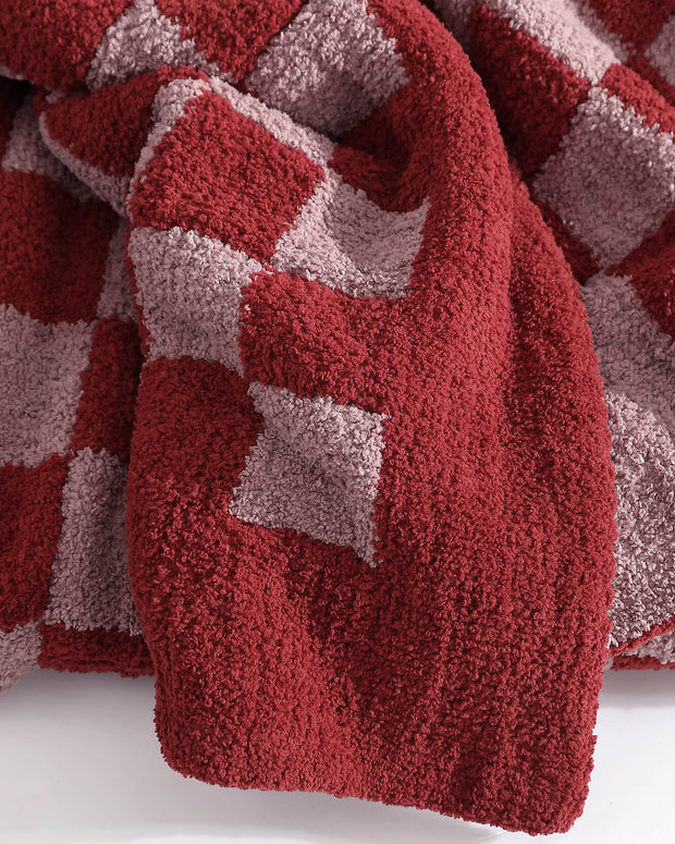 Sunday Citizen Checkerboard Throw Blanket (more Colors)