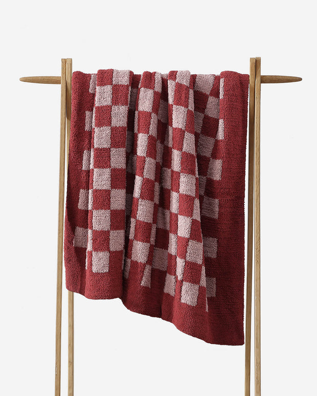Sunday Citizen Checkerboard Throw Blanket (more Colors)