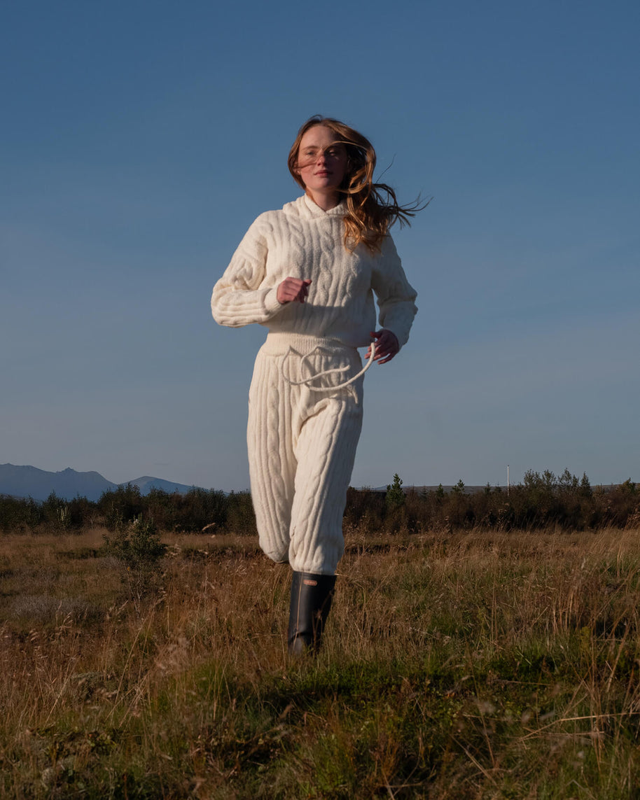 Sunday Citizen Snug Lite Braided Cropped Hoodie (more Colors)