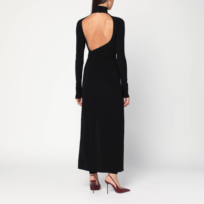 THE ANDAMANE Tessa Jumpsuit In Black Jersey