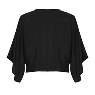 The Handloom Lucid Knot Top - Black